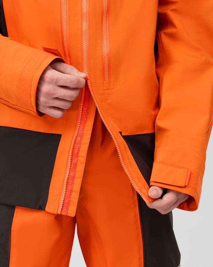Mammut Eiger Free Pro HS Hooded Jacket Men Eiger Orange-black Mammut