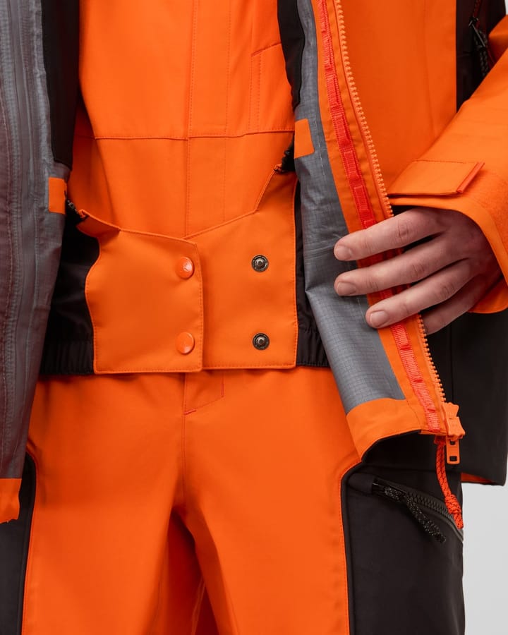 Mammut Eiger Free Pro HS Hooded Jacket Men Eiger Orange-black Mammut