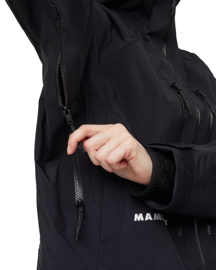Mammut Eiger Free Pro HS Hooded Jacket Women Black Mammut