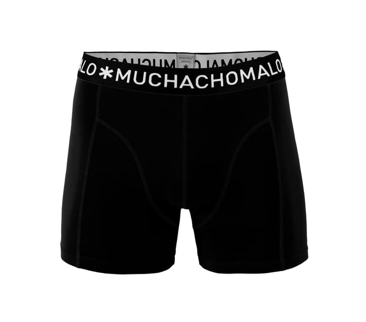 Muchachomalo Man 1010 Boxer Solid 2pk Black Muchachomalo