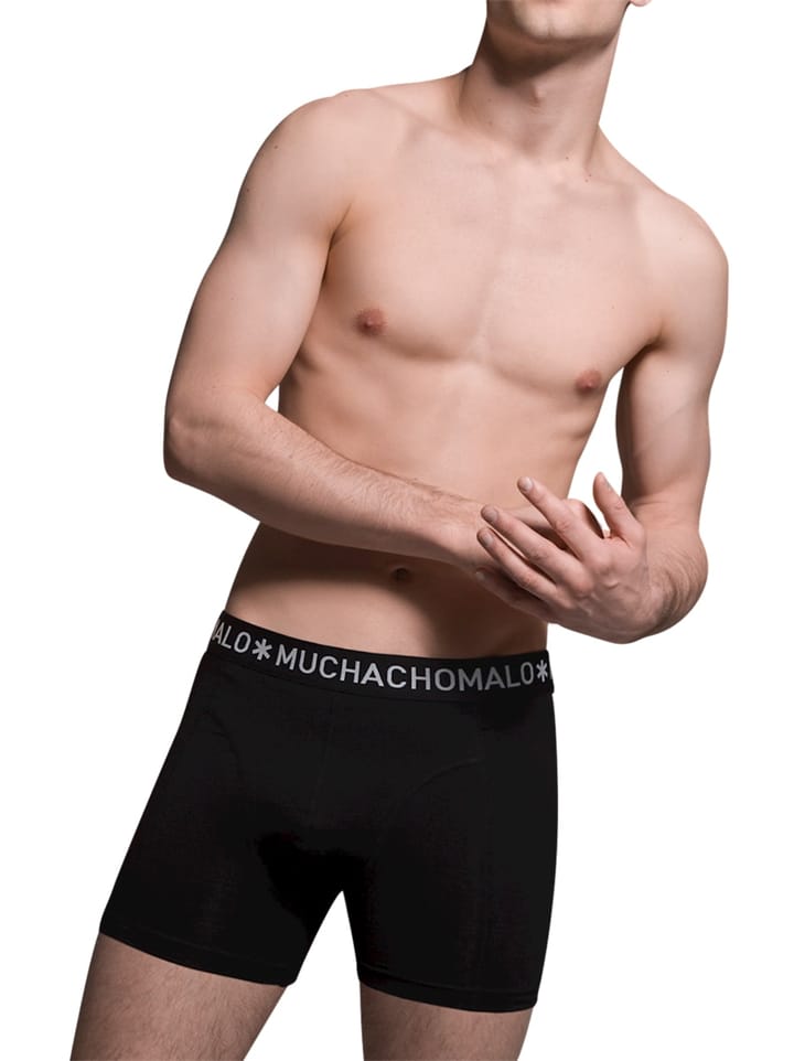 Muchachomalo Man 1010 Boxer Solid 2pk Black Muchachomalo