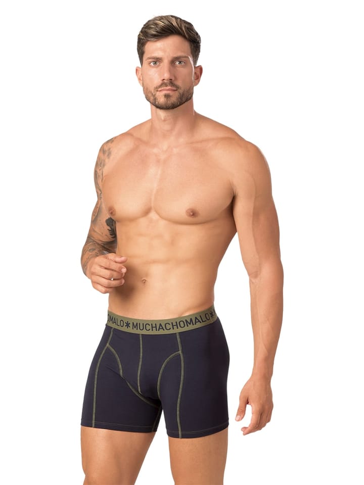 Muchachomalo 1010 BOXER 2PK GREY/BLUE Muchachomalo Muchachomalo 1010 BOXER 2PK GREY/BLUE Muchachomalo