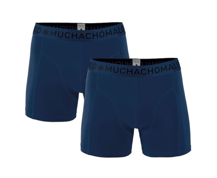 Muchachomalo Man 1010 Boxer Solid 2pk Navy/Navy Muchachomalo