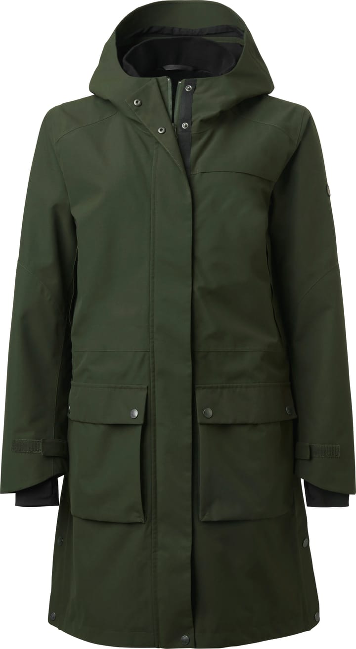 Chevalier Women's Fractus Chevalite Rain Coat  Tobacco Green Chevalier