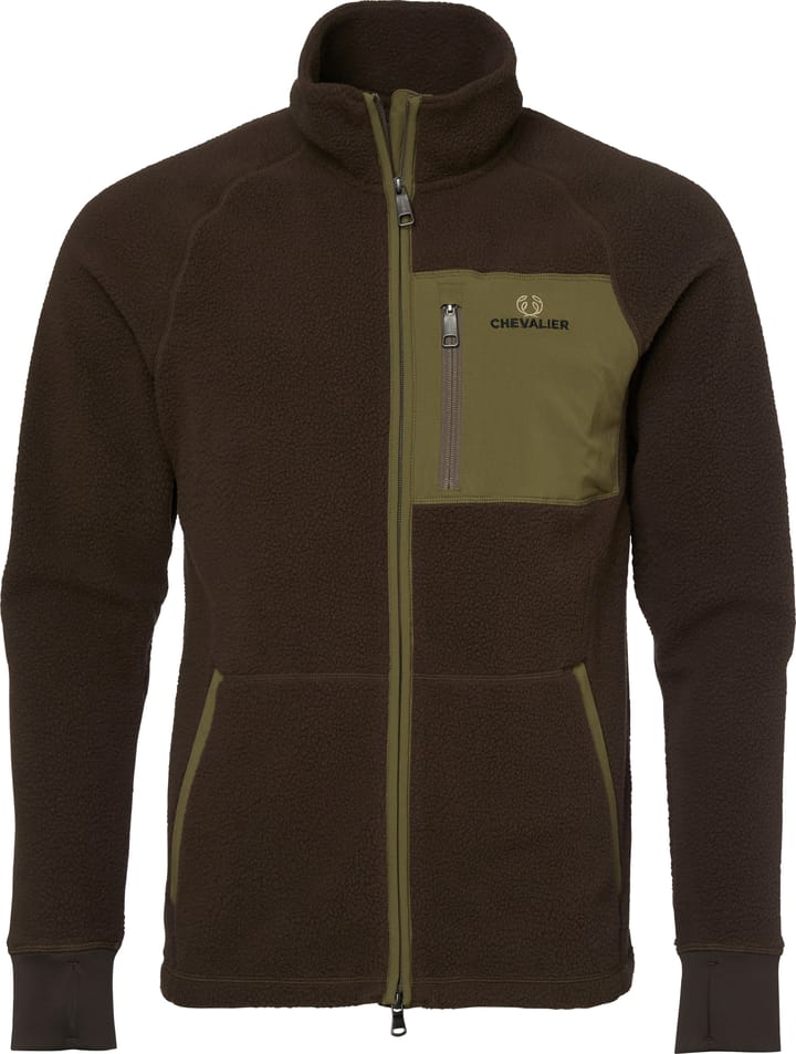 Chevalier Men's Pax Light Pile Jacket  Leather Brown Chevalier