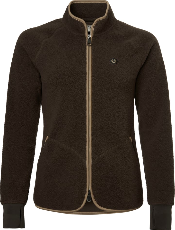 Chevalier Women's Pax Light Pile Jacket Leather Brown Chevalier