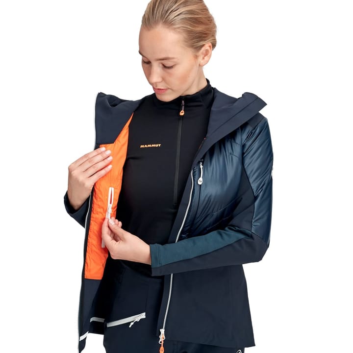 Mammut Eisfeld So Hybrid Hooded Jacket Women Night Mammut