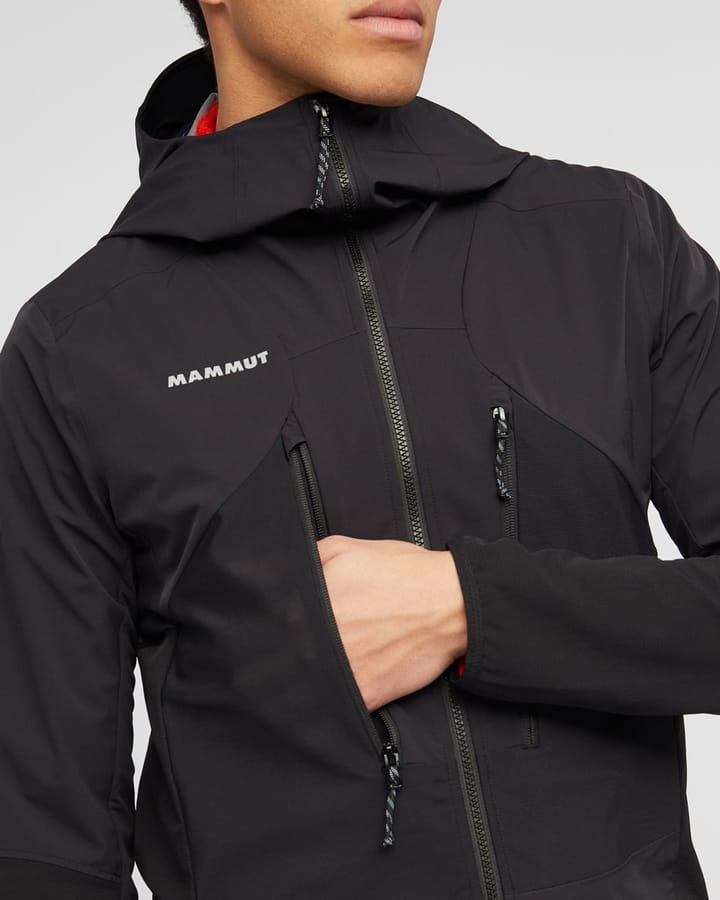 Mammut Aenergy Pro SO Hybrid Hooded Jacket Men Black Mammut