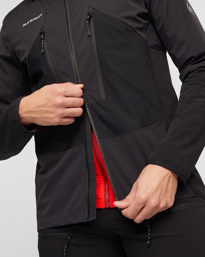 Mammut Aenergy Pro SO Hybrid Hooded Jacket Men Black Mammut