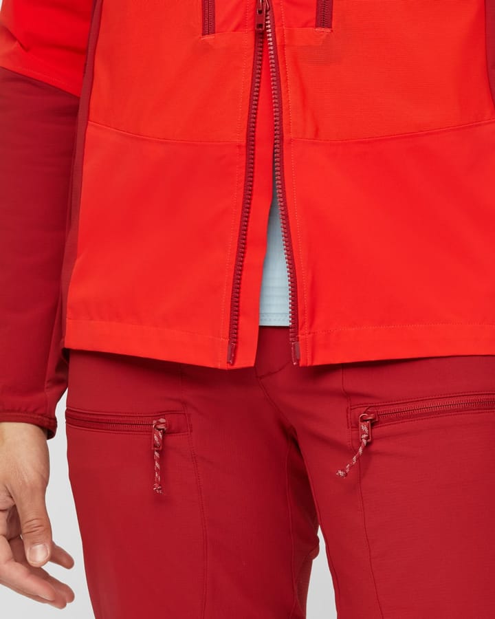 Mammut Aenergy Pro SO Hybrid Hooded Jacket Men Mammut Red-dark Mammut Red Mammut
