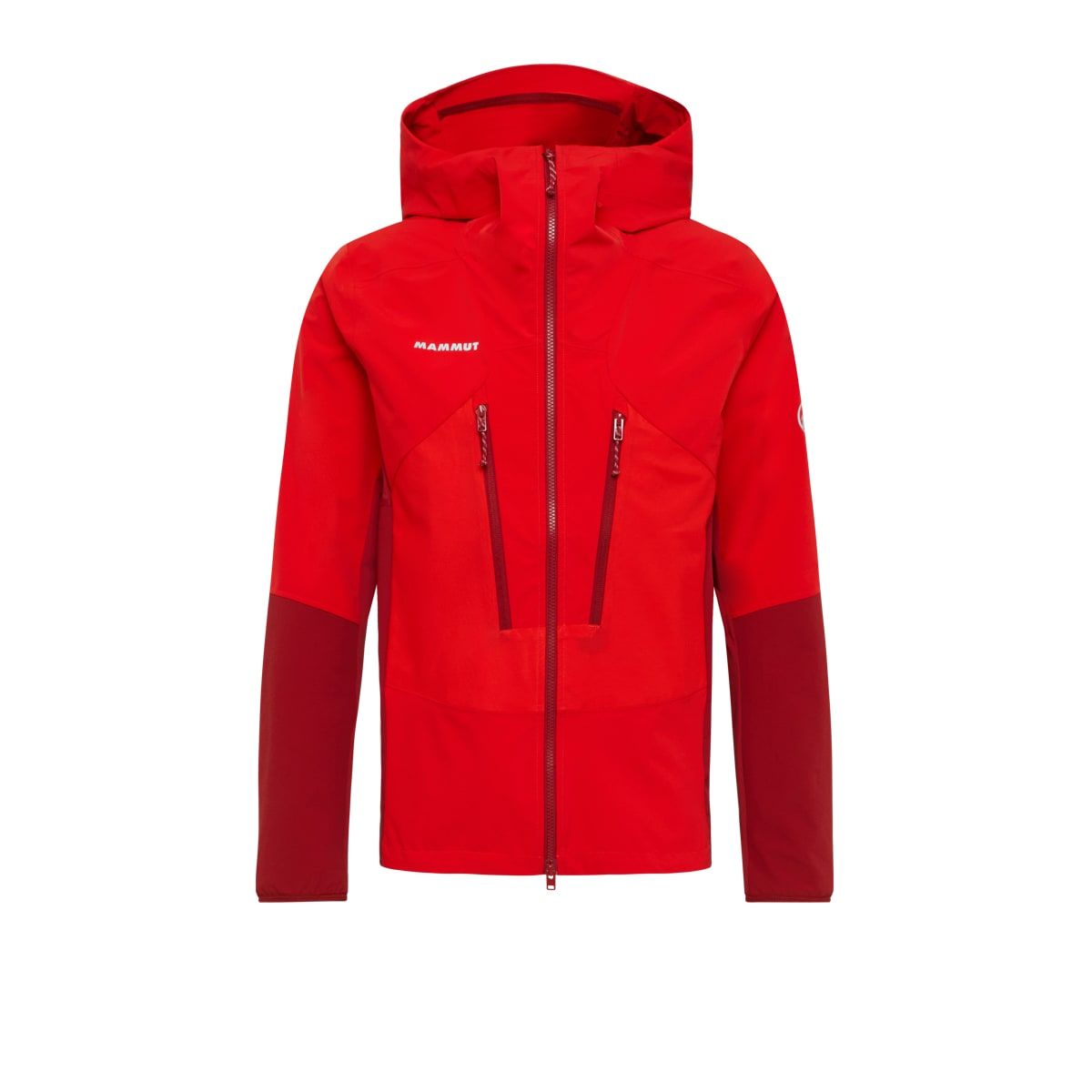 Mammut Aenergy Pro SO Hybrid Hooded Jacket Men Mammut Red-dark Mammut Red