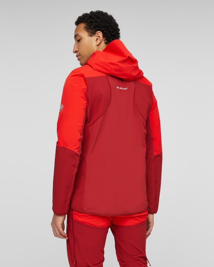 Mammut Aenergy Pro SO Hybrid Hooded Jacket Men Mammut Red-dark Mammut Red Mammut