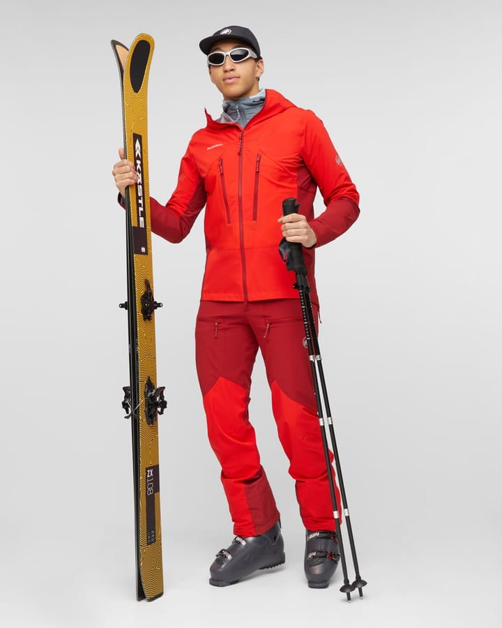 Mammut Aenergy Pro SO Hybrid Hooded Jacket Men Mammut Red-dark Mammut Red Mammut