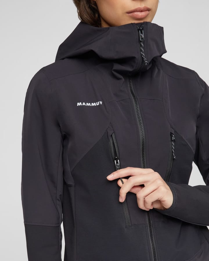 Mammut Aenergy Pro SO Hybrid Hooded Jacket Women Black Mammut