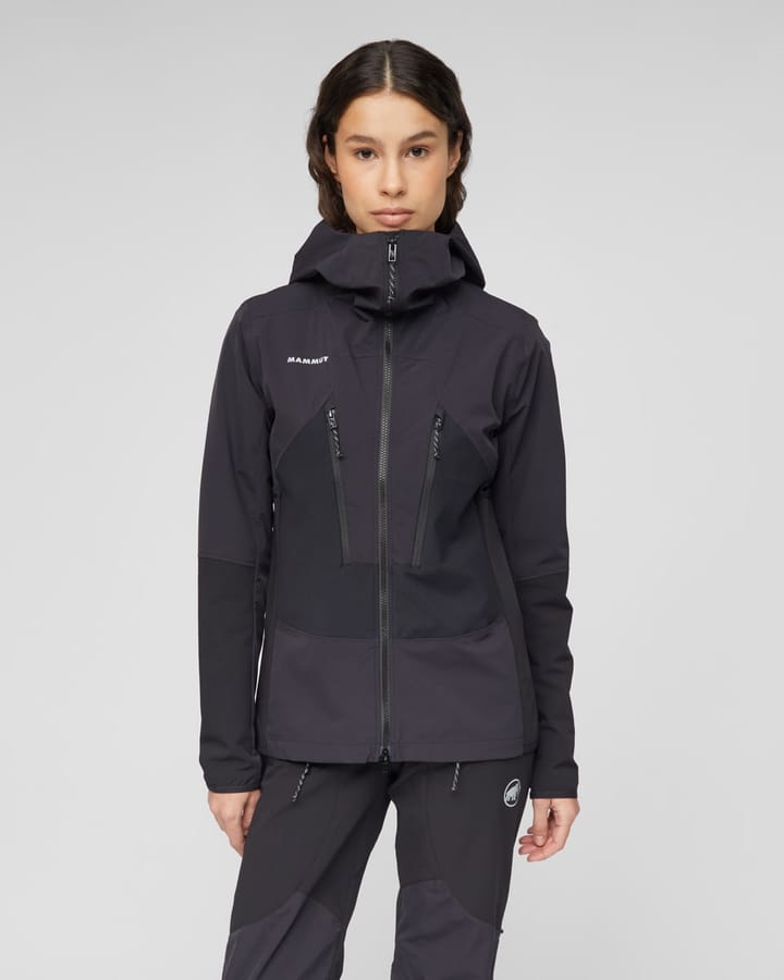 Mammut Aenergy Pro SO Hybrid Hooded Jacket Women Black Mammut