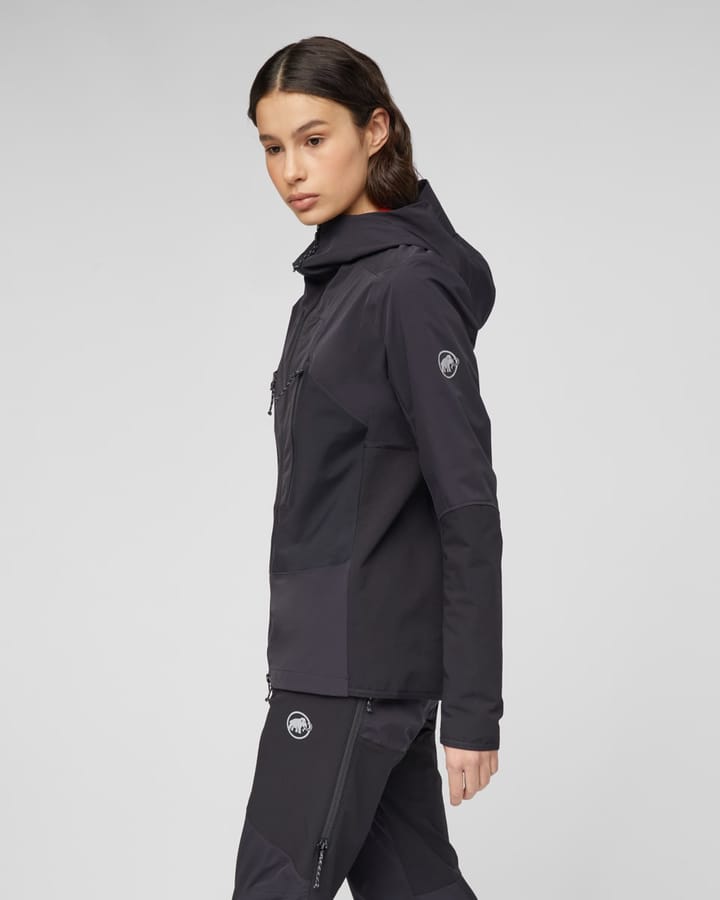 Mammut Aenergy Pro SO Hybrid Hooded Jacket Women Black Mammut