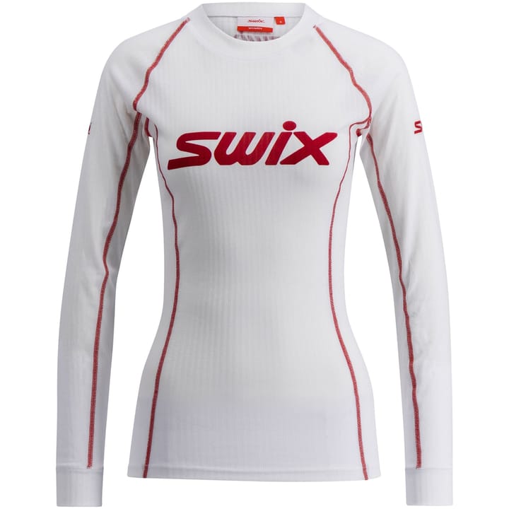 Swix Racex Classic Long Sleeve W Bright White/Swix Red Swix