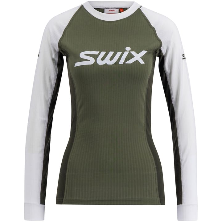 Swix Racex Classic Long Sleeve W Olive/ Bright White Swix