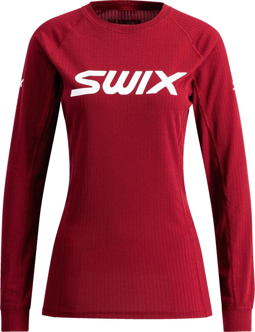 Swix Women's RaceX Classic Long Sleeve Cherry