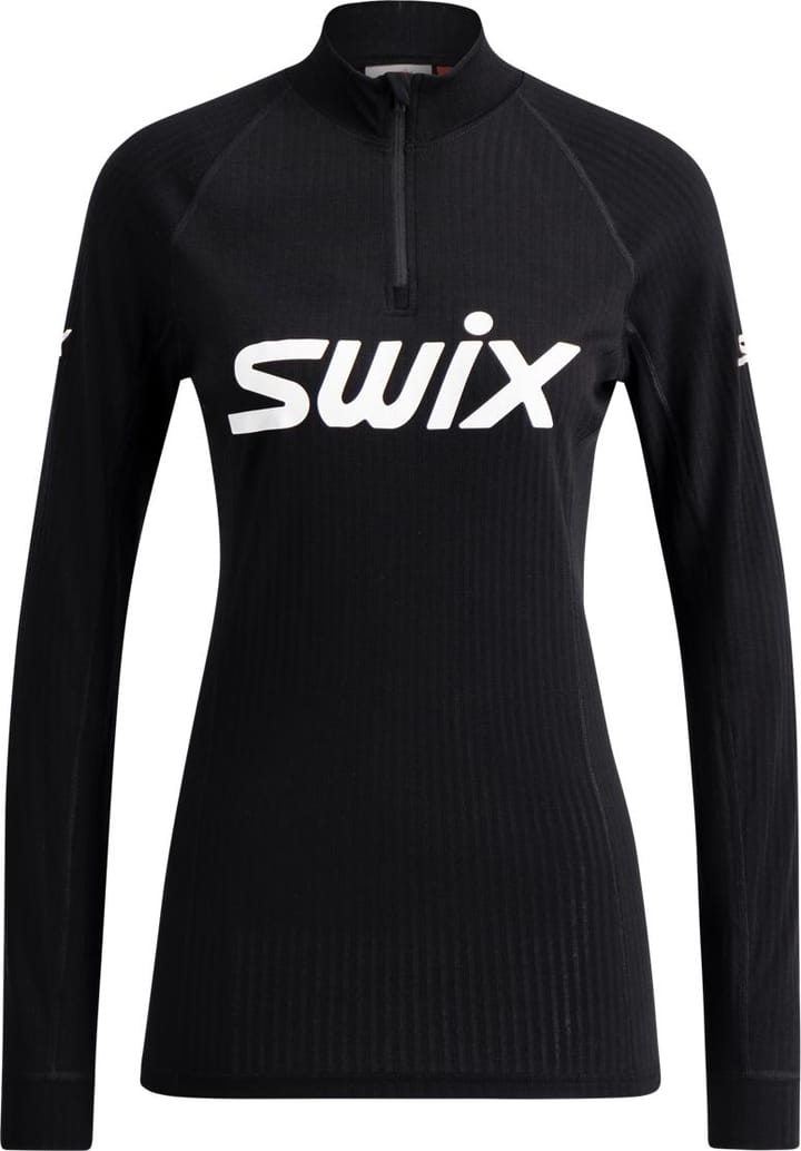 Swix Women's Racex Classic Half Zip Jet Black Swix