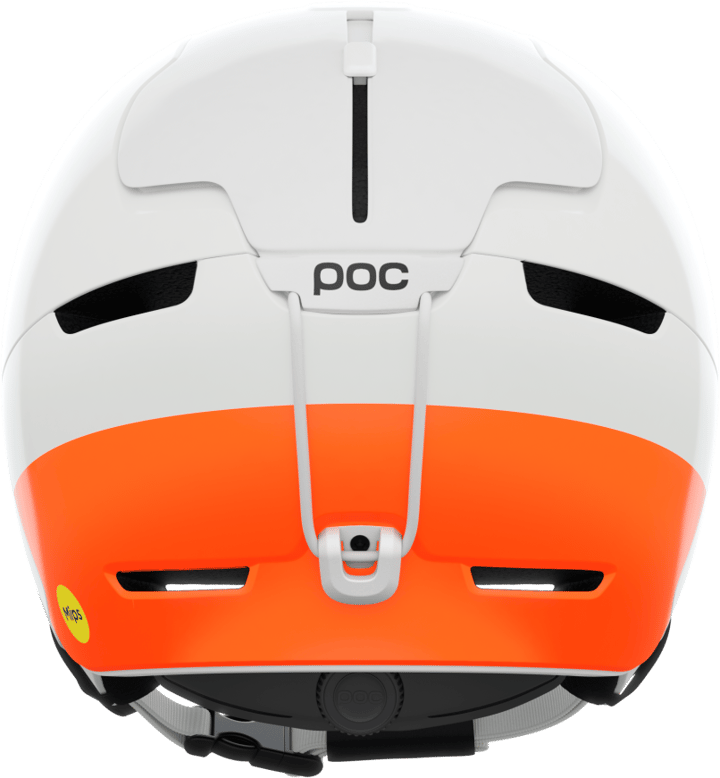 POC Obex Mips Hydrogen White/fluorescent Orange POC