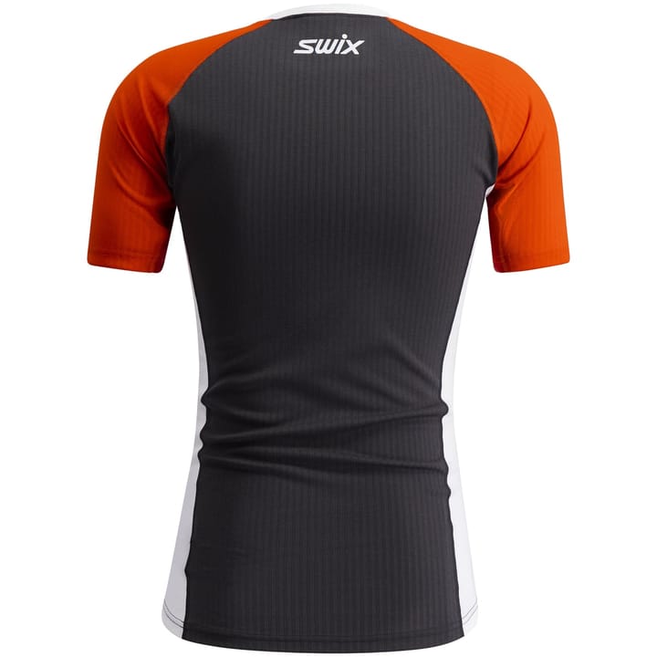 Swix Racex Classic Short Sleeve M Magnet/Fiery Red Swix