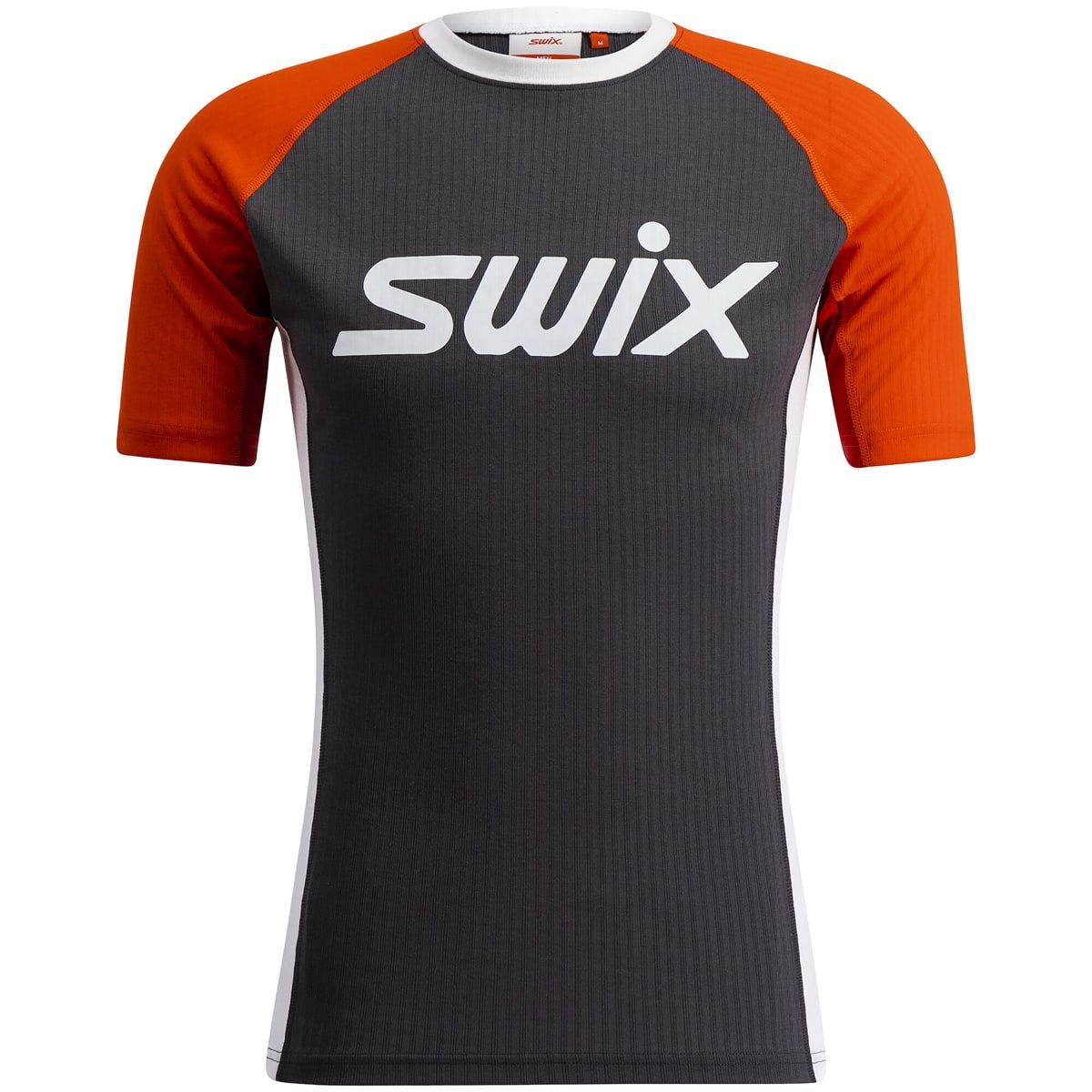 Swix Racex Classic Short Sleeve M Magnet/Fiery Red