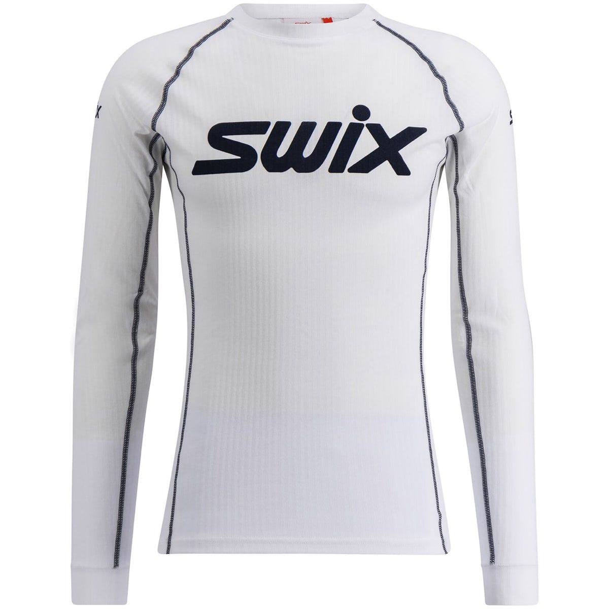 Swix Men's RaceX Classic Long Sleeve Bright White/ Dark Navy