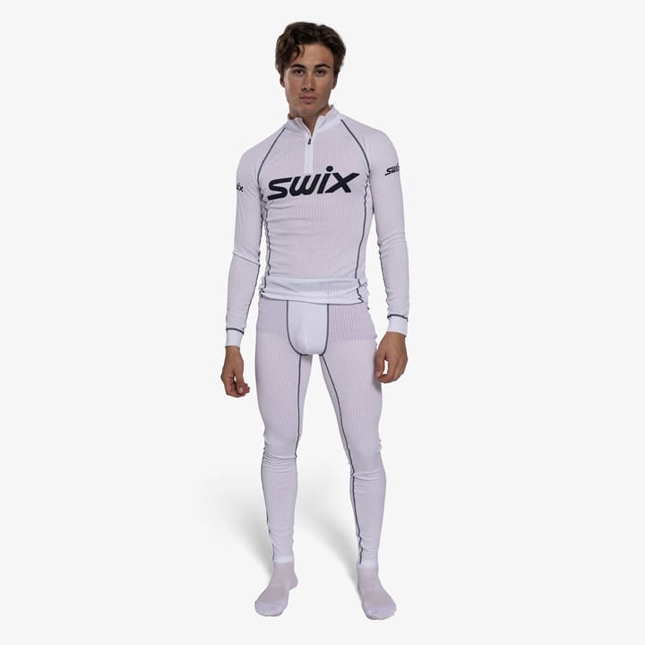 Swix Racex Classic Half Zip M Bright White/ Dark Navy Swix