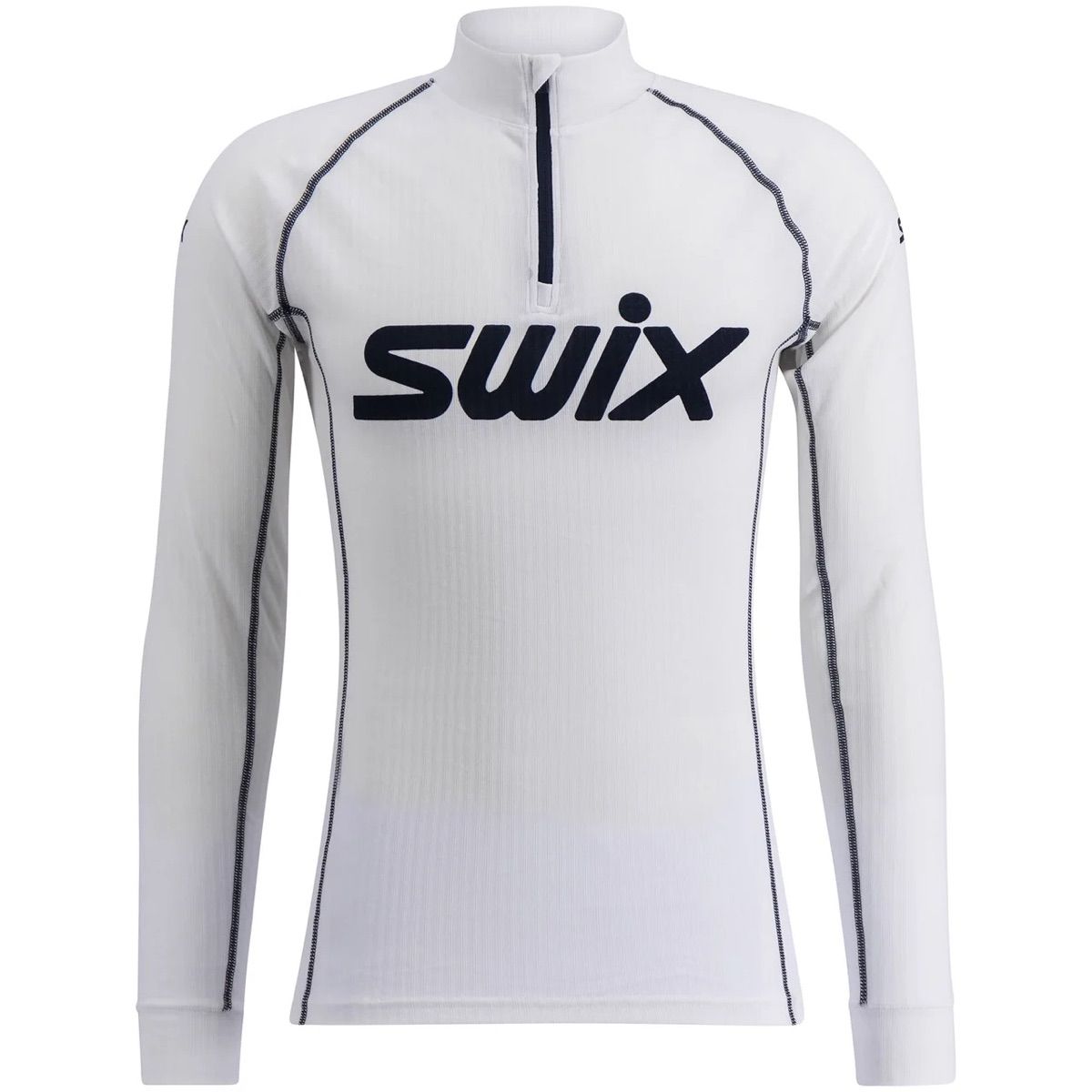 Swix Racex Classic Half Zip M Bright White/ Dark Navy