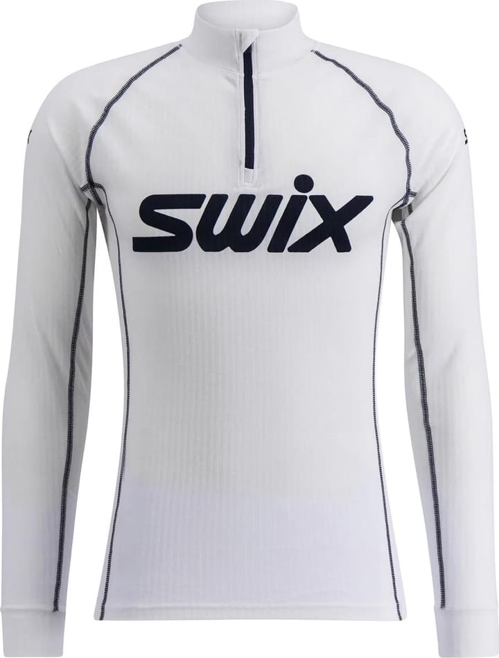 Swix Men's Racex Classic Half Zip Bright White/ Dark Navy Swix