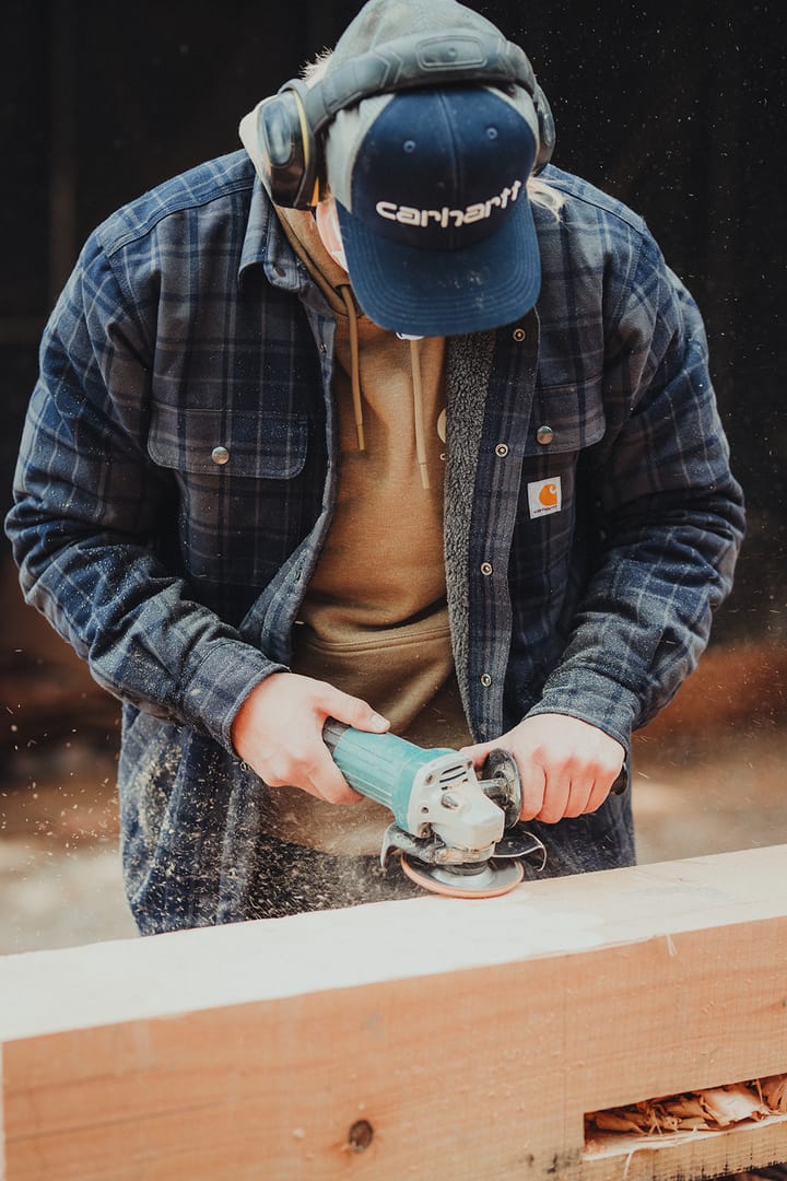 Carhartt Men's Hubbard Plaid Shirt Jac Navy/Shadow Carhartt