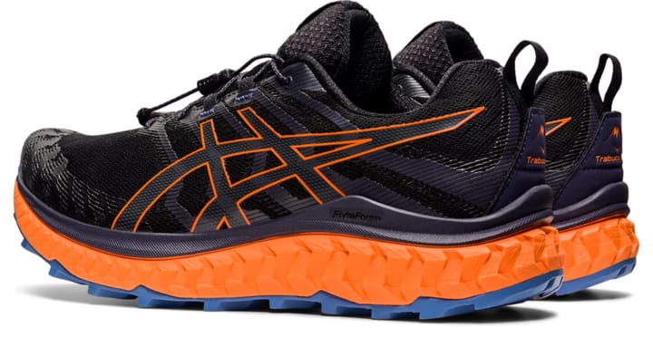 Asics Men's Trabuco Max Black/Shocking Orange Asics Asics Men's Trabuco Max Black/Shocking Orange Asics