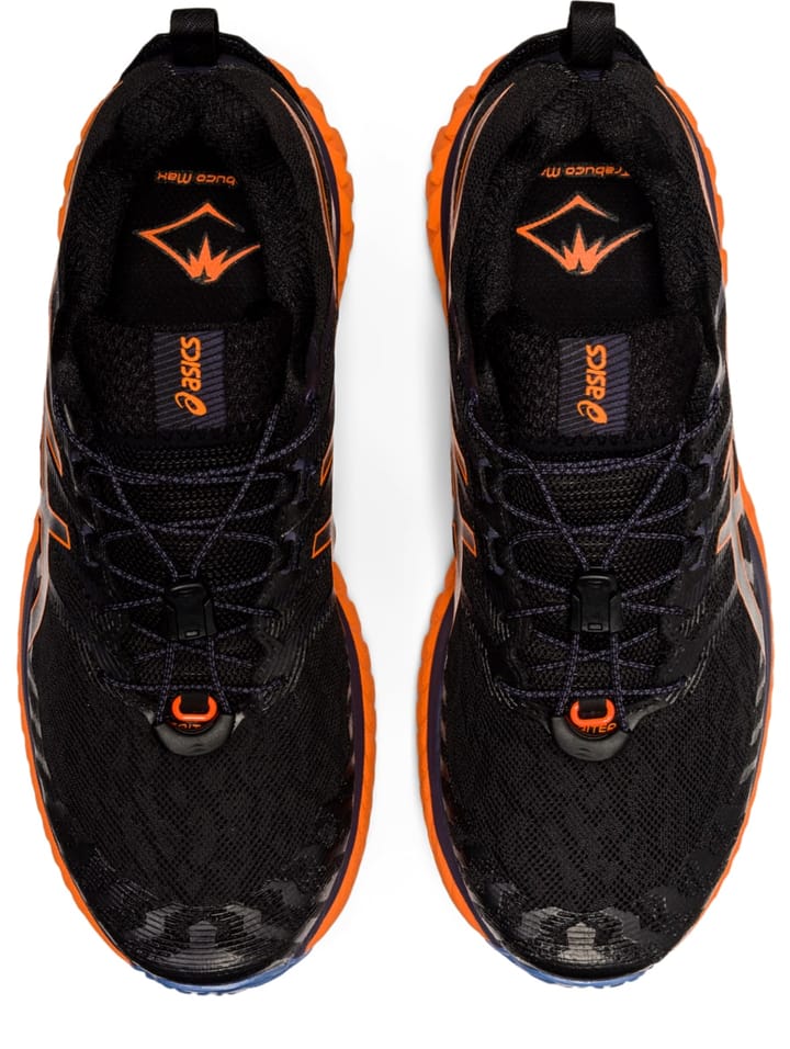 Asics Men's Trabuco Max Black/Shocking Orange Asics Asics Men's Trabuco Max Black/Shocking Orange Asics