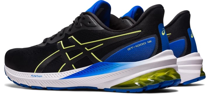 Asics Men's GT-1000 12 Black/Glow Yellow Asics Asics Men's GT-1000 12 Black/Glow Yellow Asics