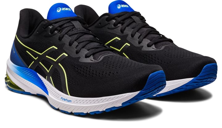 Asics Men's GT-1000 12 Black/Glow Yellow Asics Asics Men's GT-1000 12 Black/Glow Yellow Asics
