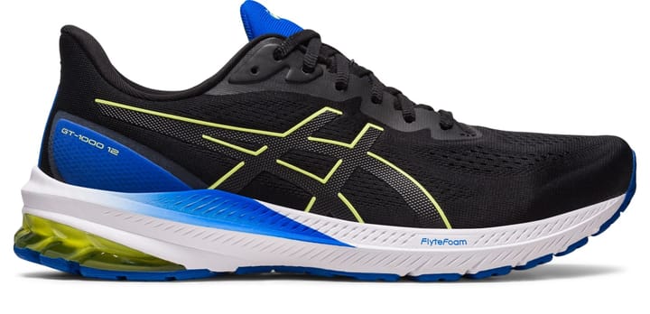 Asics Men's GT-1000 12 Black/Glow Yellow Asics Asics Men's GT-1000 12 Black/Glow Yellow Asics