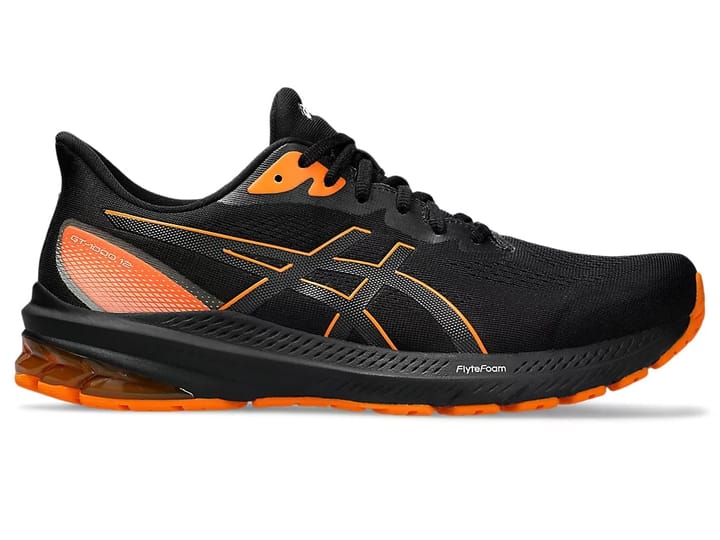 Asics Gt-1000 12 Gtx Black/Bright Orange Asics