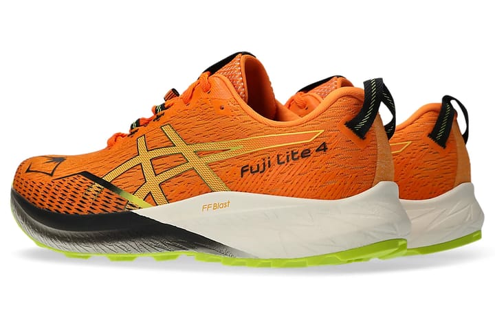 Asics Men's Fuji Lite 4 Bright Orange/Neon Lime Asics
