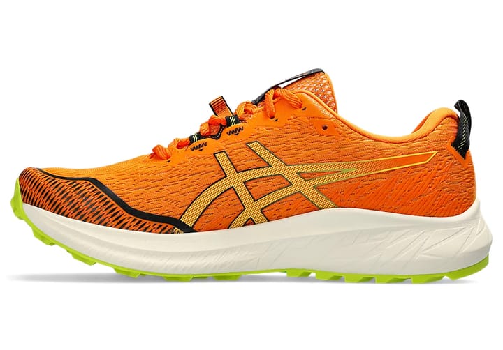 Asics Men's Fuji Lite 4 Bright Orange/Neon Lime Asics Asics Men's Fuji Lite 4 Bright Orange/Neon Lime Asics