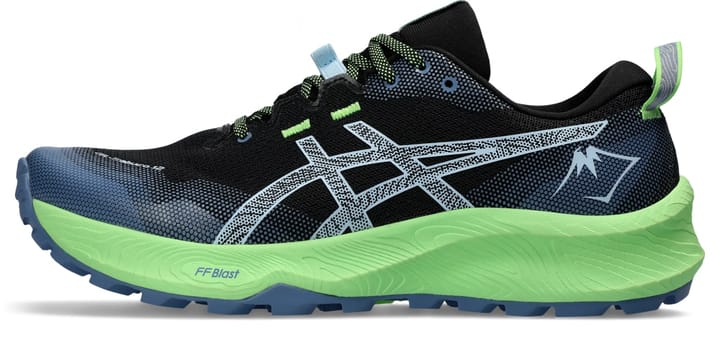Asics Men's Gel-Trabuco 12 Black/Light Blue Asics Asics Men's Gel-Trabuco 12 Black/Light Blue Asics