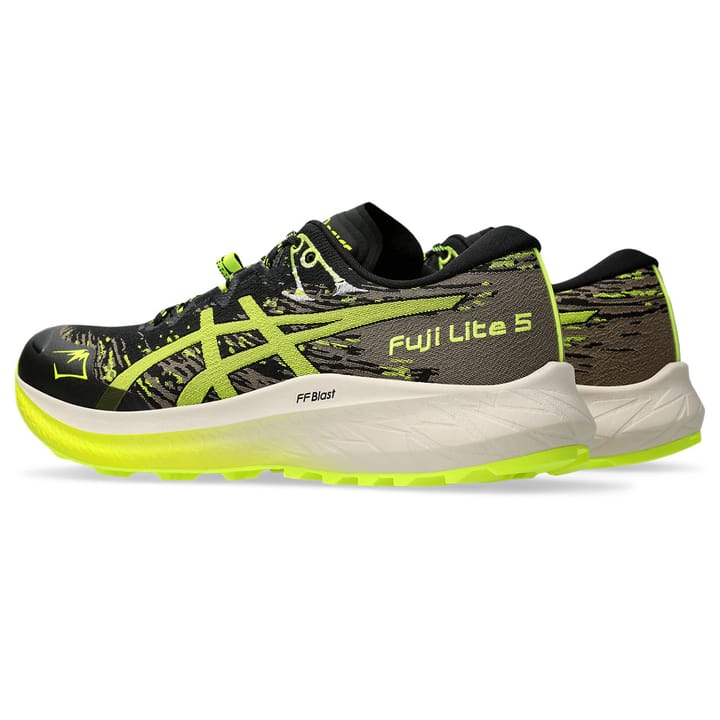 Asics Men's Fuji Lite 5 Black/Safety Yellow Asics Asics Men's Fuji Lite 5 Black/Safety Yellow Asics