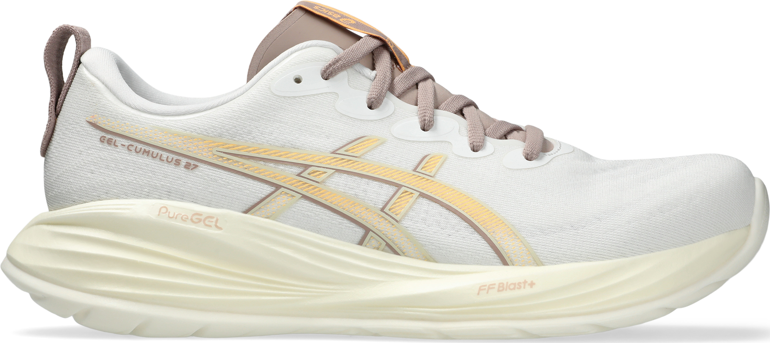 Asics Men's Gel-Cumulus 27 White/fawn Løpesko 44