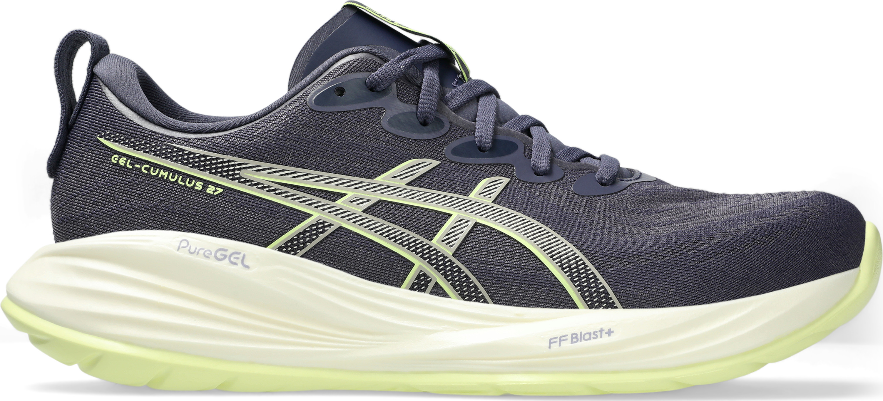 Asics Men's Gel-Cumulus 27 Indigo Fog/lucid Yellow Løpesko 45