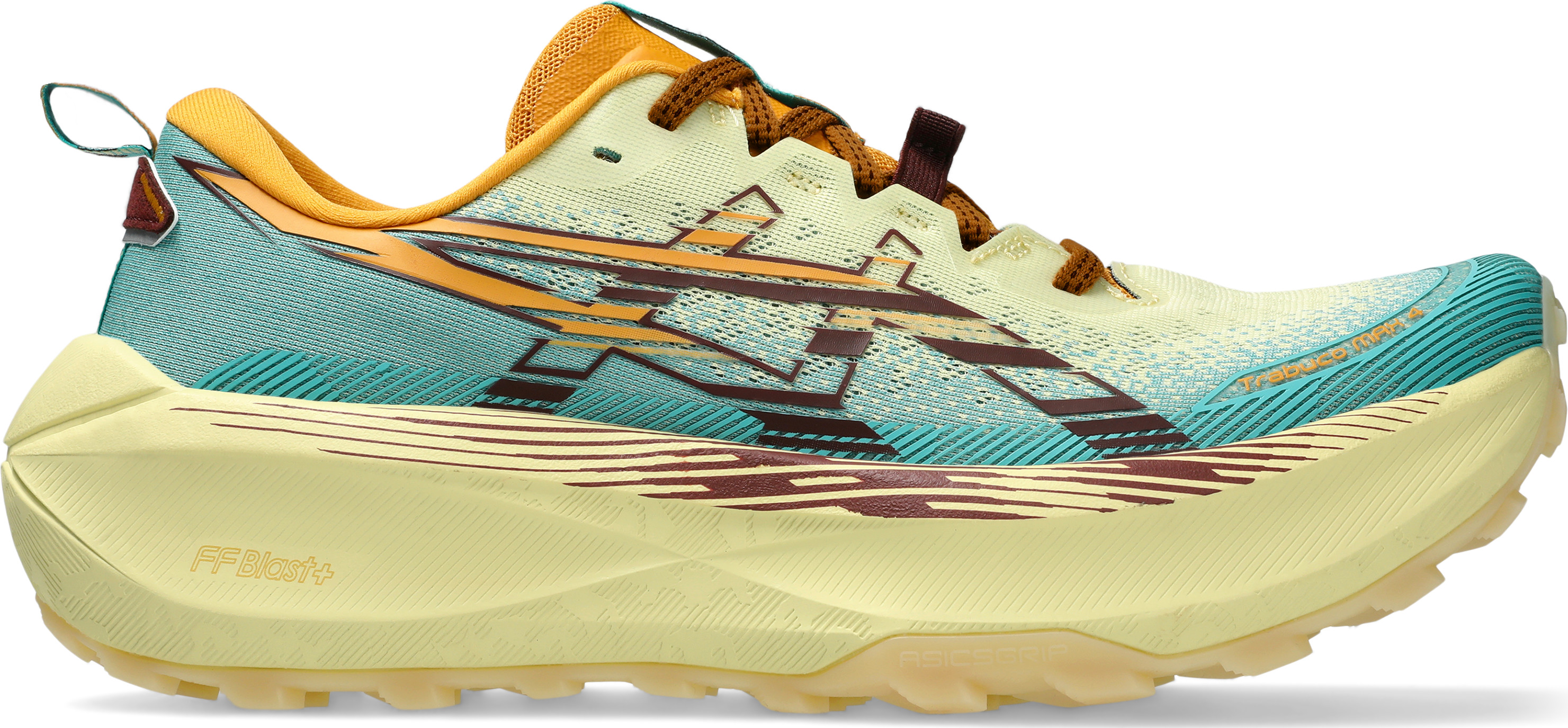 Asics Men's Trabuco Max 4 Wheat Yellow/dark Red Planet Träningsskor 46.5