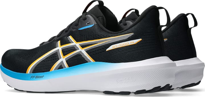 Asics Men's GT-1000 14 Black/Yamabuki Asics