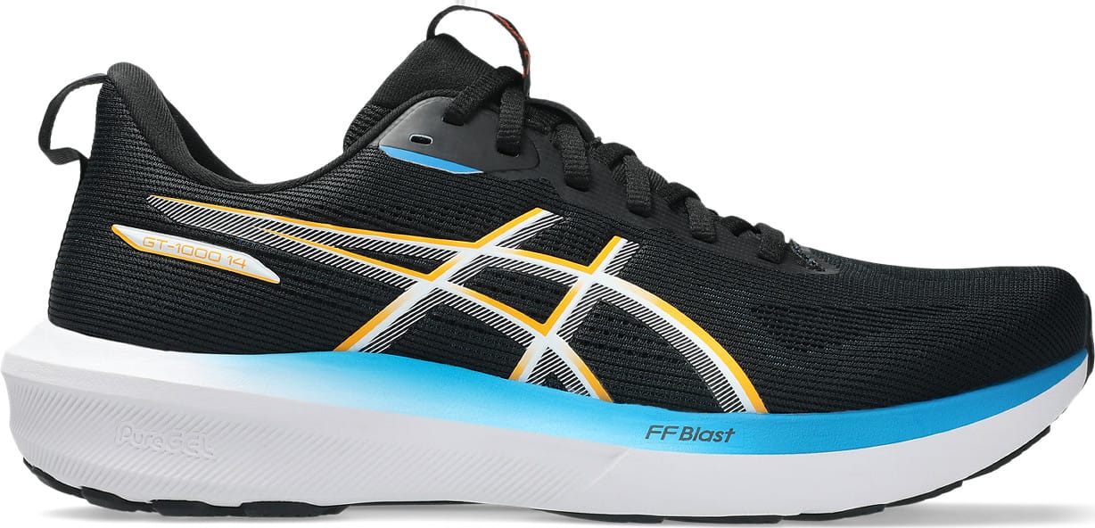 Asics Men's GT-1000 14 Black/Yamabuki