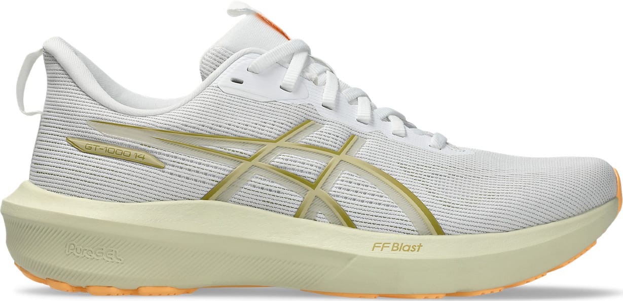 Asics Men's GT-1000 14 White/Lemongrass