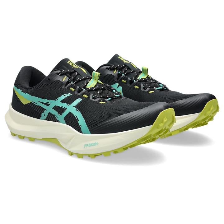 Asics Men's Fuji Lite 6 Black/Aurora Green Asics