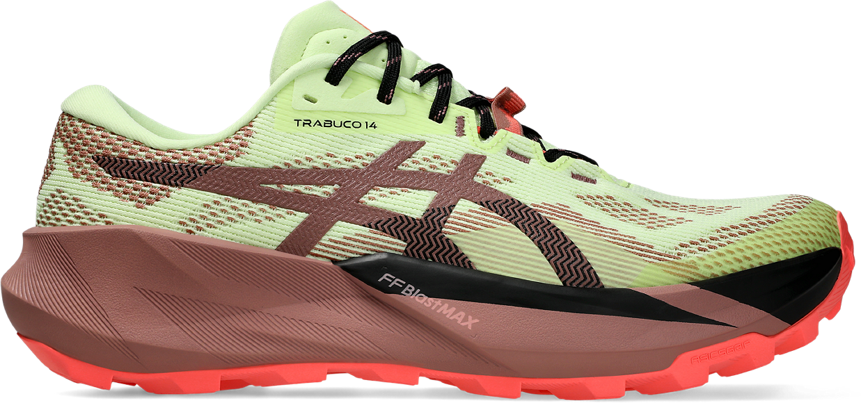 Asics Men's Trabuco 14 Illuminate Yellow/umeboshi